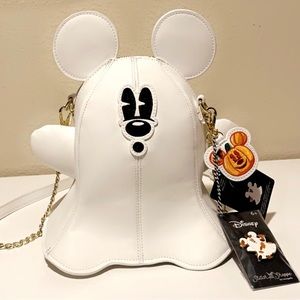 Stitch Shoppe Mickey Mouse Glow Ghost Crossbody Bag